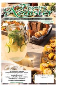 Christmas and New Year greeting magazine cover.