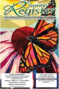 Christmas and New Year greeting magazine cover.